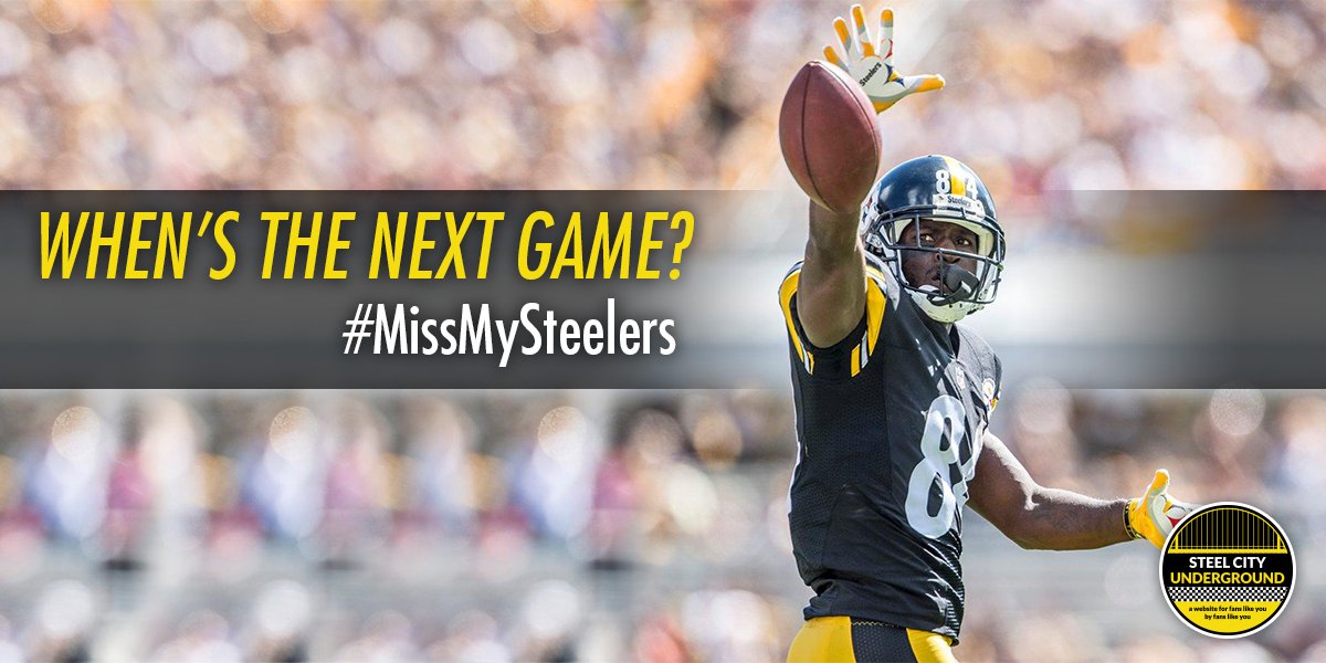 steelcityundrgr's tweet image. Football withdrawal is the worst #MissMySteelers #SteelerNation #NFL