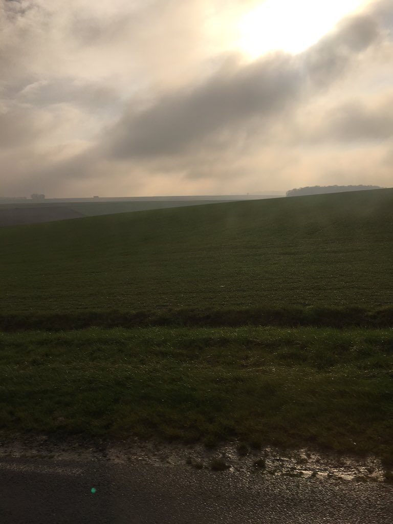 HumsWalbottle's tweet photo. Day 2: The Somme battlefield and cemeteries with our brilliant guide, Tom https://t.co/x8eDILGiiA