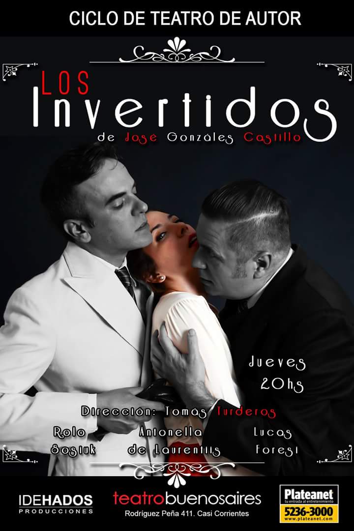 Estrenamos Los invertidos el 3 de Marzo <a href="/Teatro_bsas/">Teatro Buenos Aires</a> <a href="/IDEHADOS/">IDEHADOS</a> <a href="/sebadarta/">Seba Dartayete</a>
