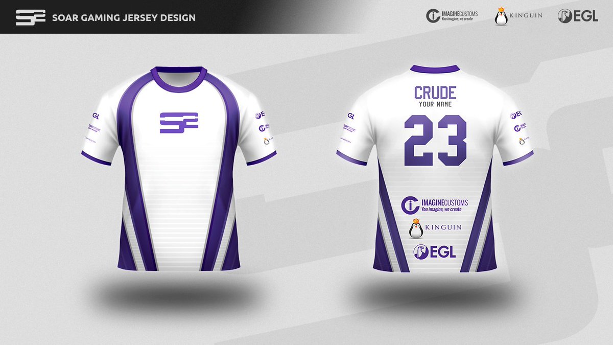 Creaztivity's tweet photo. Jersey design for @SoaRGaming @SoaR_Studios Retweets &amp; likes are appreciated. HQ: https://t.co/wOFIv7AE1u https://t.co/wPm2dB78I8