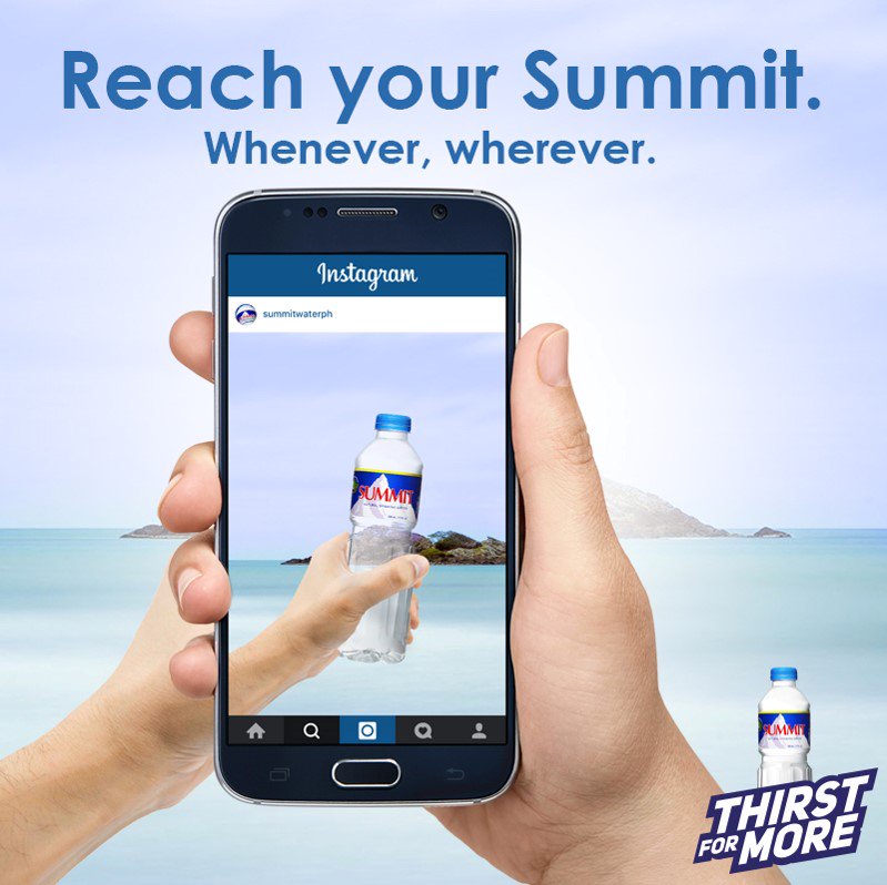 SummitWaterPH's tweet photo. You can always see and reach a Summit wherever you go. #ThirstForMore https://t.co/bgA71mvcDP
