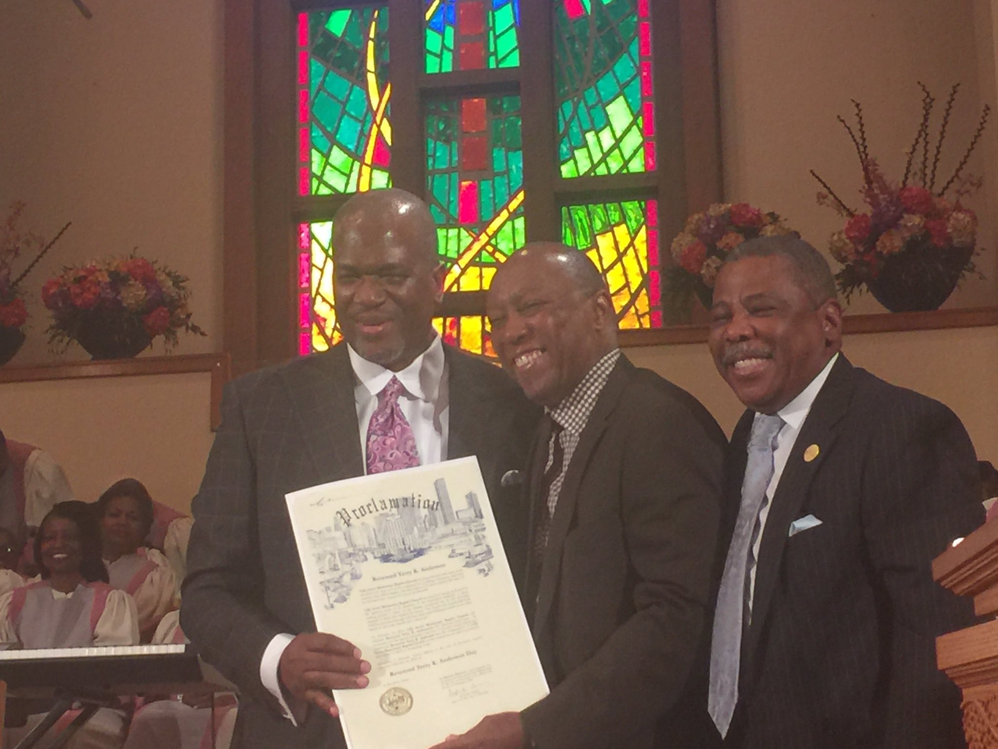 Sylvester Turner on Twitter "This morning, LillyGroveMBC celebrated