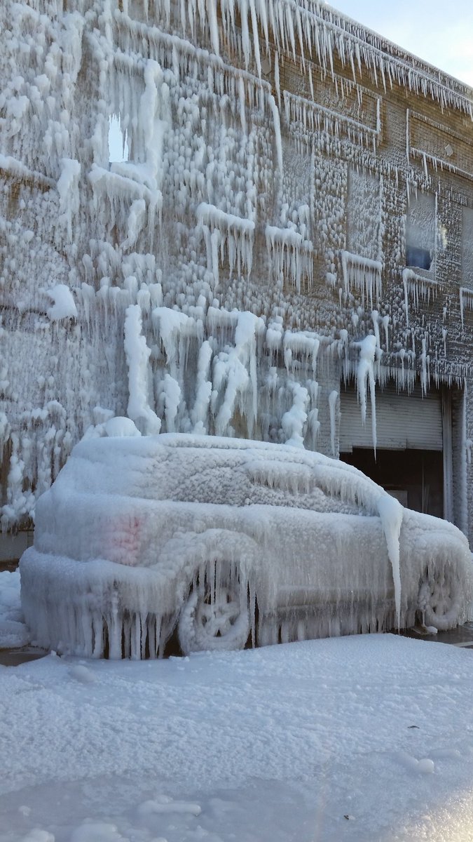 The day after a 6 Alarm fire.
