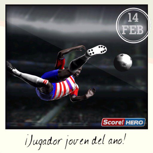 Jonlah44's tweet photo. ¡Jugador joven del año! #scorehero https://t.co/RtIn92ZvDn https://t.co/82R55jD79b