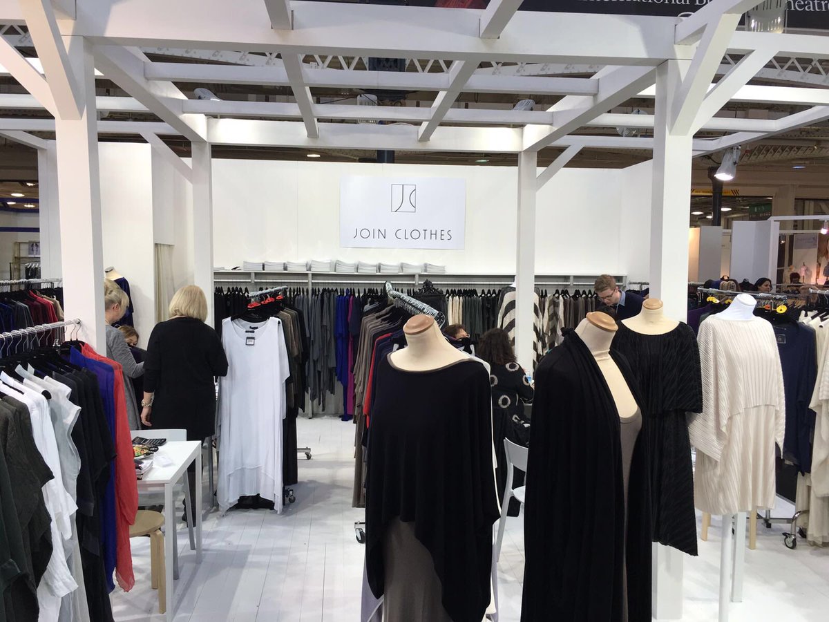JOINCLOTHES's tweet photo. 1st day 
Stand: L96 @PureLondonShow  #PureLondon https://t.co/wULgMEPmSg