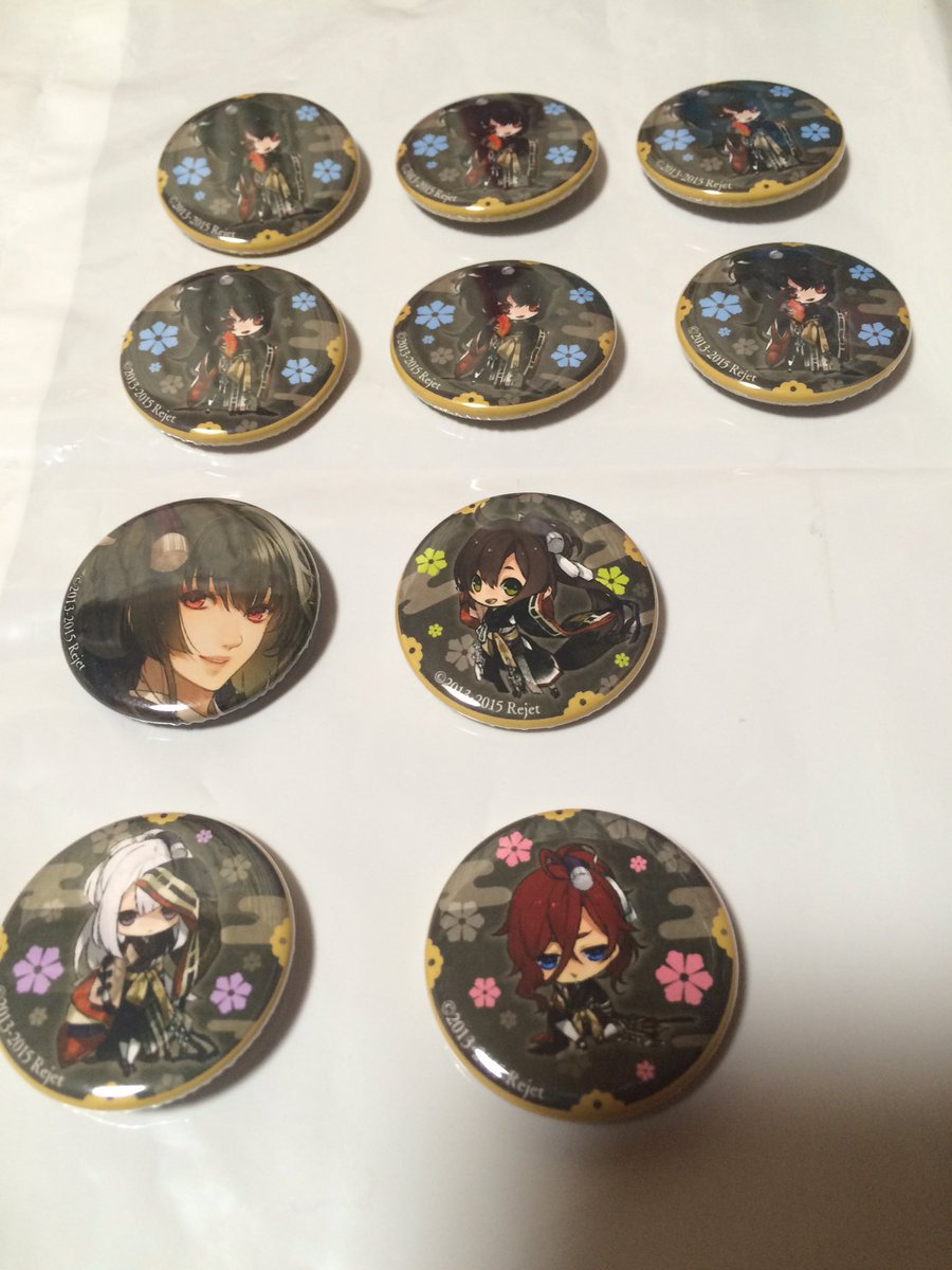 s_Nana26's tweet photo. 【交換】Rejet Fes. 2016 リジェフェス 剣が君 缶バッジ

譲)実彰、縁、左京、鈴懸
求)螢 

検索からでもお気軽にお声かけ下さいませ。 https://t.co/WCpTGqUwEW