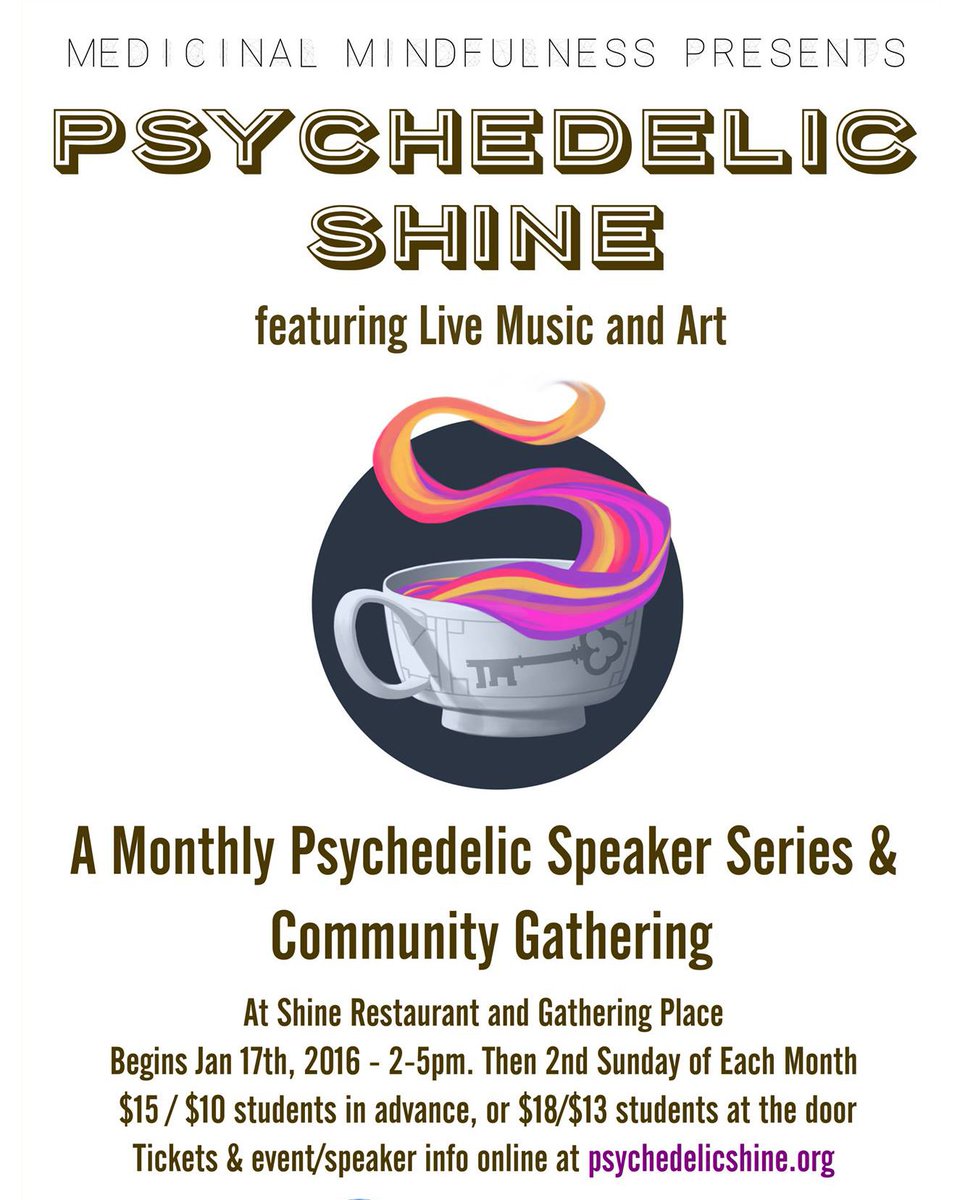 GrowingKitchen's tweet photo. Join us for lively discussion at #PsychedelicShine today at @ShineBoulder from 2-4:30pm: https://t.co/BzArixrReC https://t.co/Jo0ujuBqwX