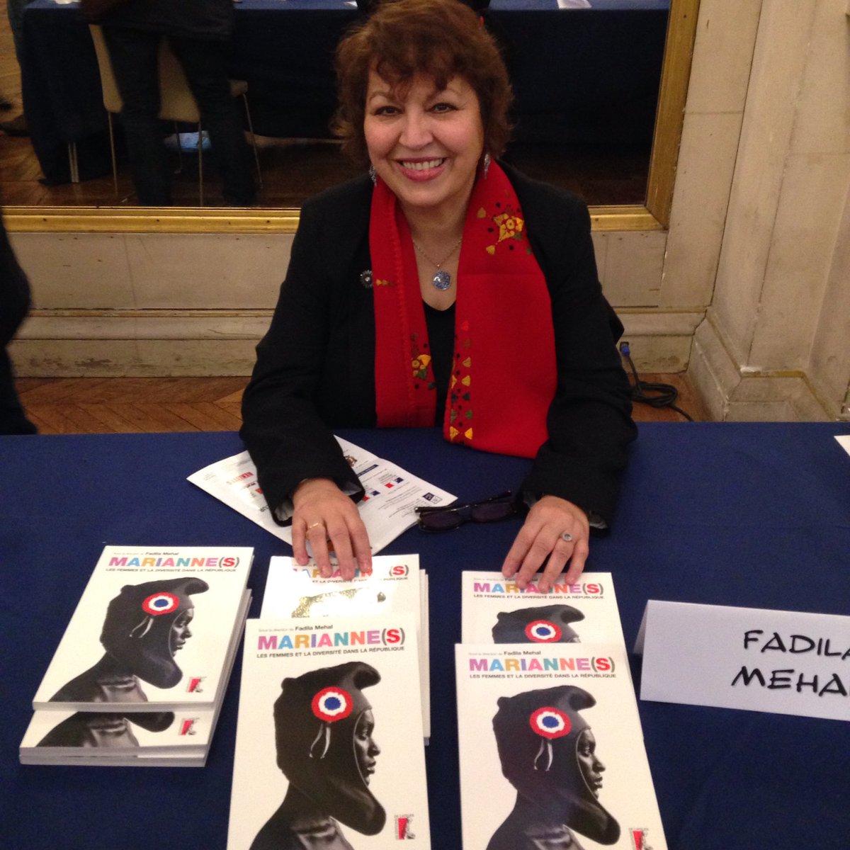 fmehal's tweet photo. Au Maghreb  des livres avec mon livre #marianneS @AtelierEditions https://t.co/1KHEg7QFgd