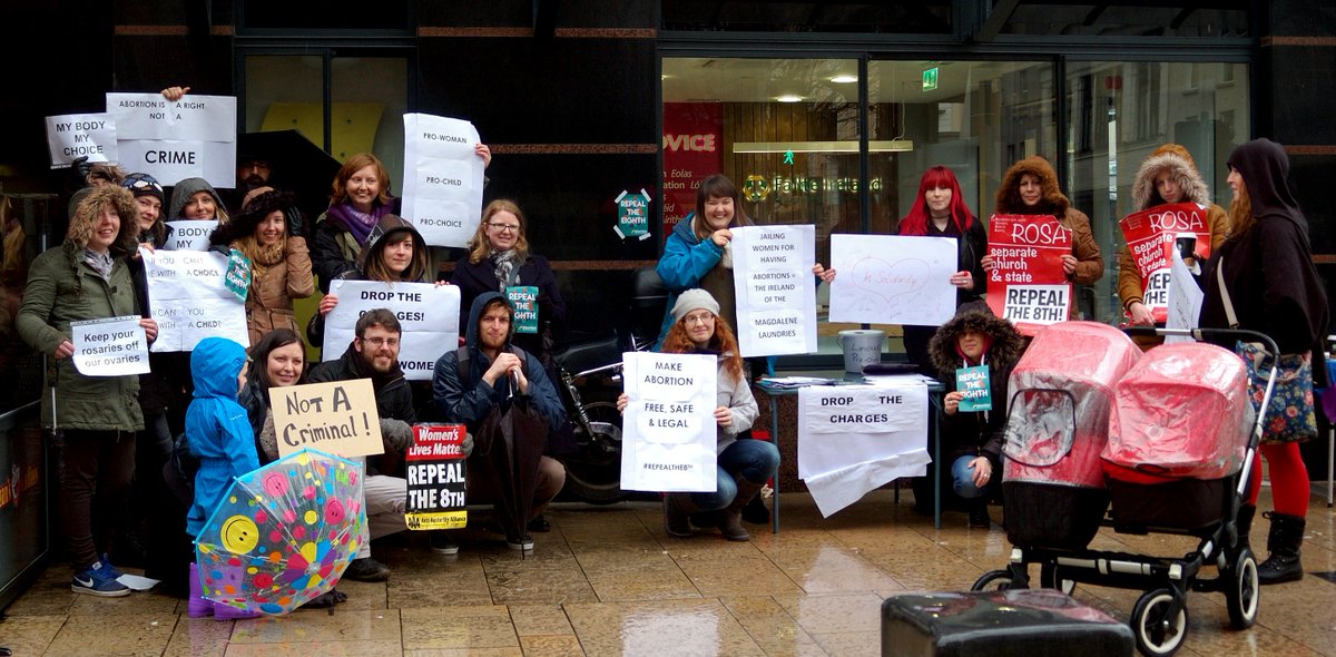 luimneachlass's tweet photo. @Limerick4Choice  Hopefully the beginning of more demonstrations in Limerick. https://t.co/DkIDaDgs0G