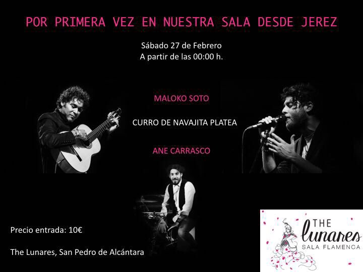 currocarrasco1's tweet photo. El día 27 de este mes estaremos en san Pedro de Alcántara .. Un cachito de jerez.@malokosoto @anedeldiego https://t.co/LbI2S9j5oB