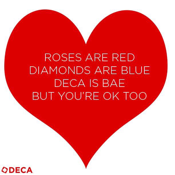 FalconsDECA's tweet photo. Happy Valentine's Day, SPDECA! https://t.co/s9FFyTD8bI