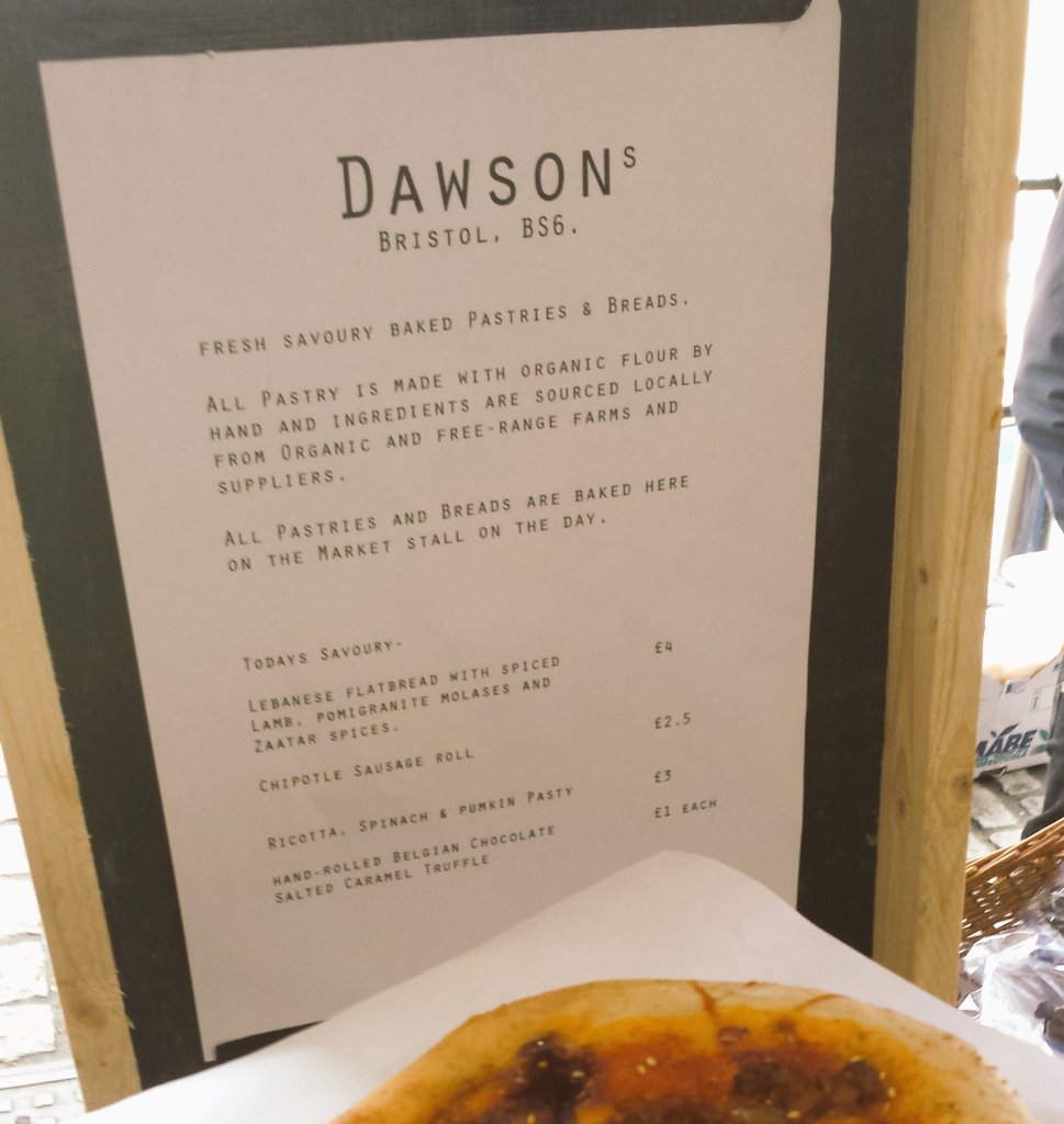 dawsons_bristol's tweet photo. It's been a fantastic day trading down @HarbourMarket with new look menu &amp; name. Thanks @dougsims27 for helping out! https://t.co/OTKL1cGwOk