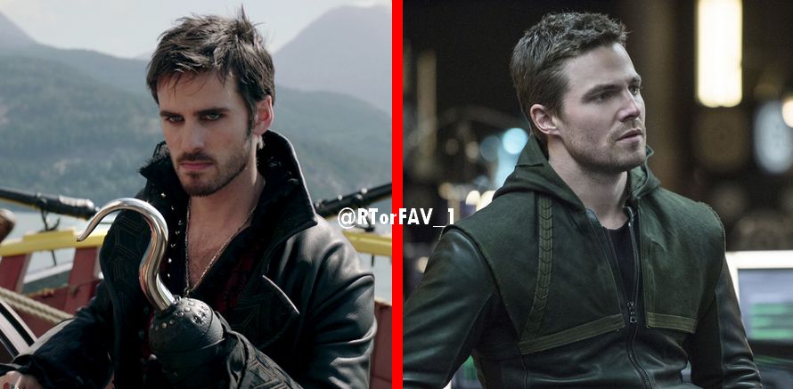 REQUESTED 
RT for Captain Hook 
LIKE for Oliver Queen