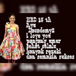 Ayulicious_fans's tweet photo. "@KrngDmpl: 1TAHUN AYULICIOUS https://t.co/Pcr2sVFVs2"