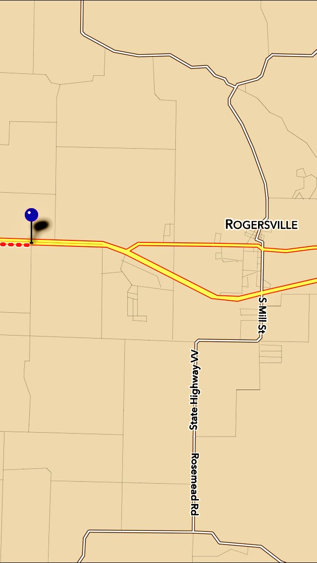SpringfieldMo10's tweet photo. Vehicle Crash US 60 at Farm Road 241, #RogersvilleMo @kolr10kozl @KTTSNews @ksprnews https://t.co/WEmlk9X056