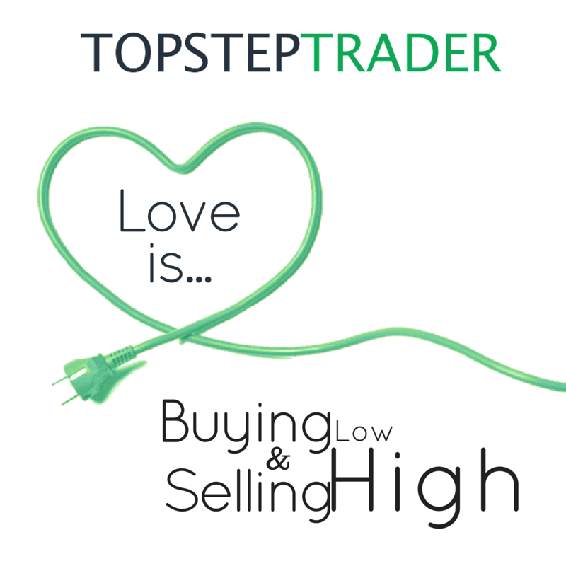 Topstep's tweet photo. Happy Valentine's Day from the TopstepTrader Team! #ValentinesDay #LoveIs #BuyingLow #SellingHigh https://t.co/bgu4nWxWeV