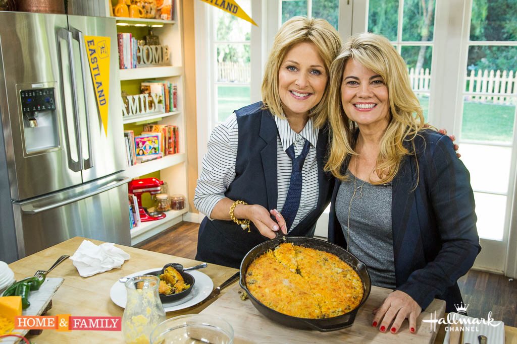 HomeandFamilyTV's tweet photo. Yum! TMRW @LisaWhelchel makes Mexican cornbread for our #FactsofLife reunion show. Tune in 10/9c https://t.co/TQKA375BDC