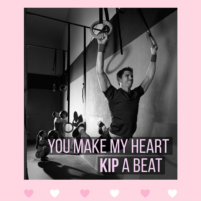 Happy Valentine's Day to all!! #punny #muscleups #kippinallday #crossfit #centennialsportsplex #valentinesdays
