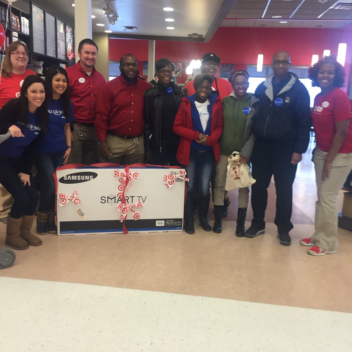 Brentwood makes dreams come true#Target#Make-A-Wish