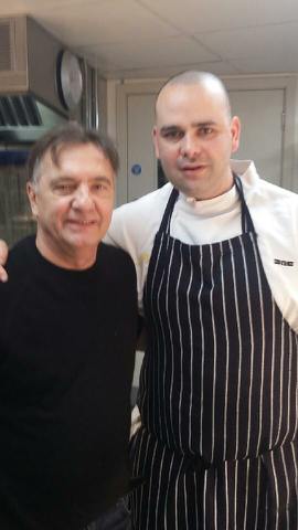 Chef_Jere's tweet image. With the boss @raymond_blanc #Arsenal #DiamondClub #Emirates #AFCvLCFC