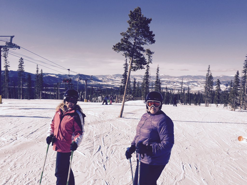 winter_kenny's tweet photo. Congrats to @shanatwinter &amp; @jenniferHWhitt for making it to the top yesterday!! #onlyonewaydown https://t.co/yG76OheAoq