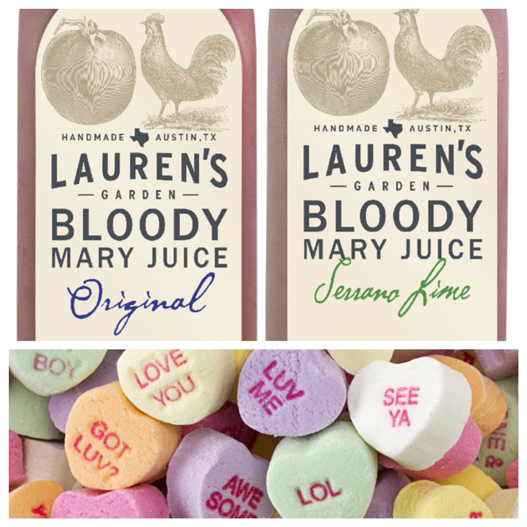 All you need is love (and a good Bloody Mary). Happy #ValentinesDay! ❤️