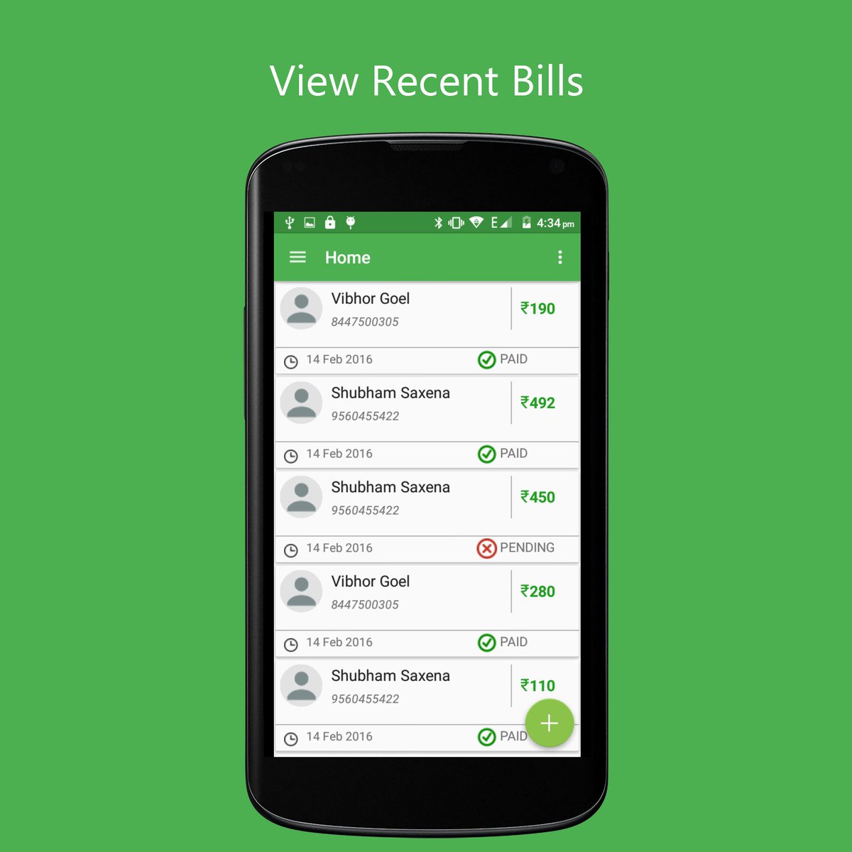 BillePay tweet picture