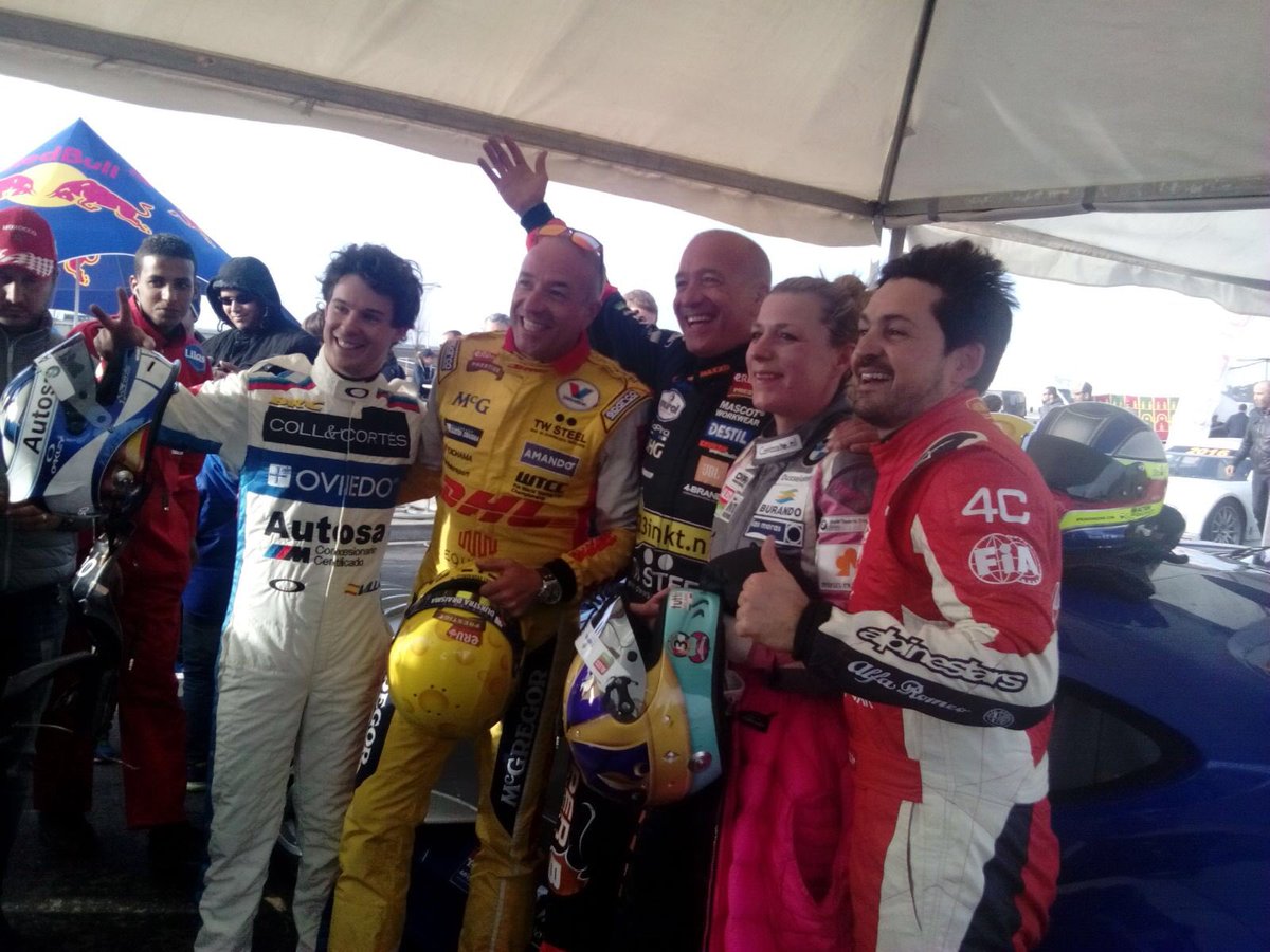 TimCoronel's tweet photo. Fun in #marokko exhibition race with @MBennaniRacing @TomCoronel @SebastienLoeb @Racingdivas @Brunobelt11 
Who wins? https://t.co/Rl2oDSIF6x