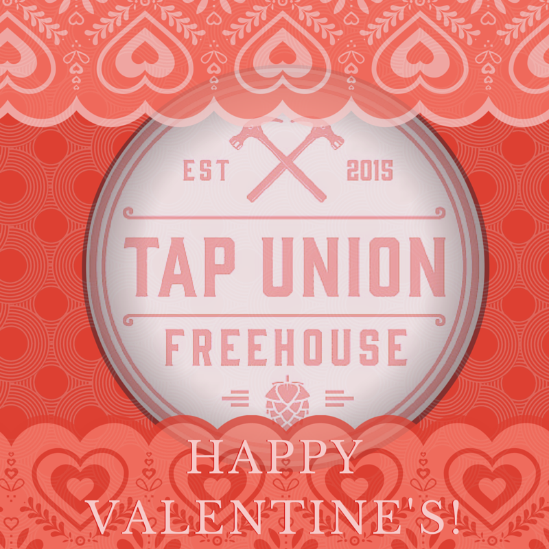 TapUnion's tweet photo. Happy Valentine’s Day from Tap Union.
https://t.co/xfrHjq9lD2 
#VALENTINESDAY #Vancouver #CraftBeer #OpeningSoon https://t.co/MU6k6PAizu