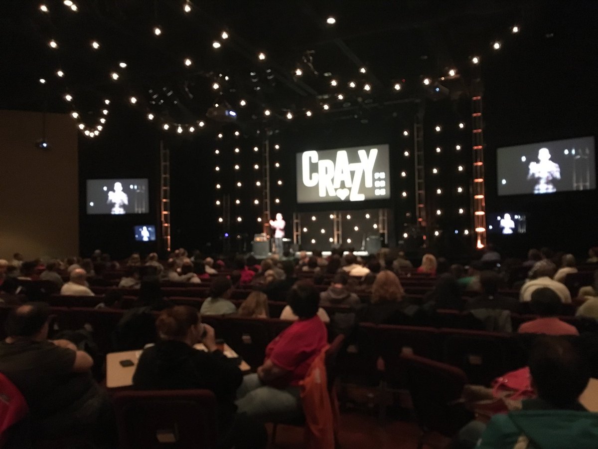 NRManuel's tweet photo. @benatdesk bringing it at @cedarcreektv West Toledo campus. #ilovemychurch https://t.co/MJL9XurAgN