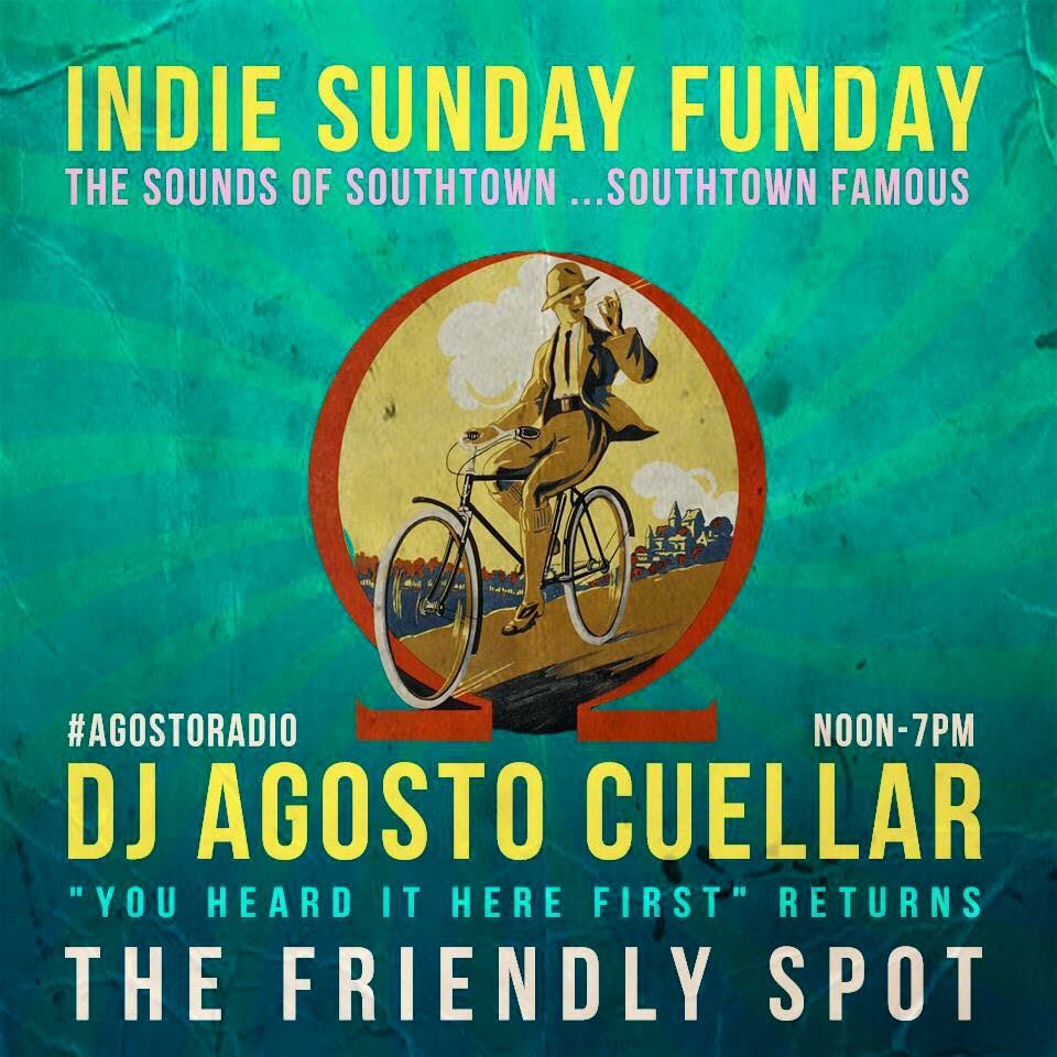 thefriendlyspot's tweet photo. #SundayFunday @agostocuellar is back! #DJRefried #southtownOG #southtown #bff #craftbeer #veryfriendly https://t.co/uxiDQR7qJe