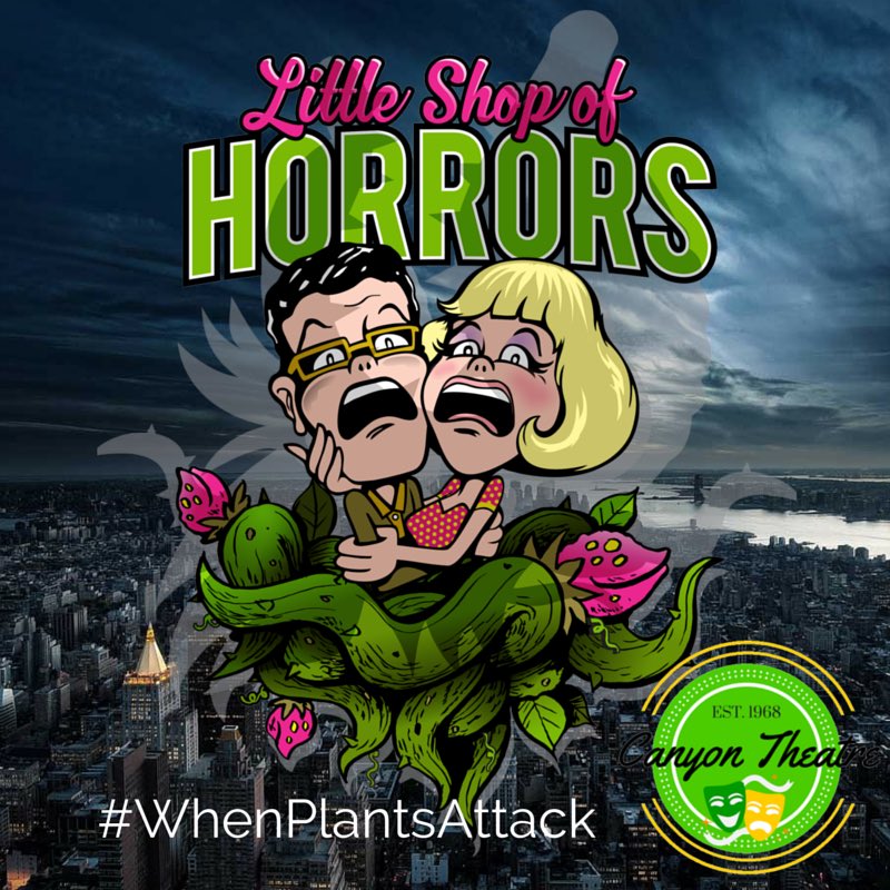 girlmockingbird's tweet photo. @CanyonHStheatre #whenplantsattack https://t.co/tx4qT7Z5a3
