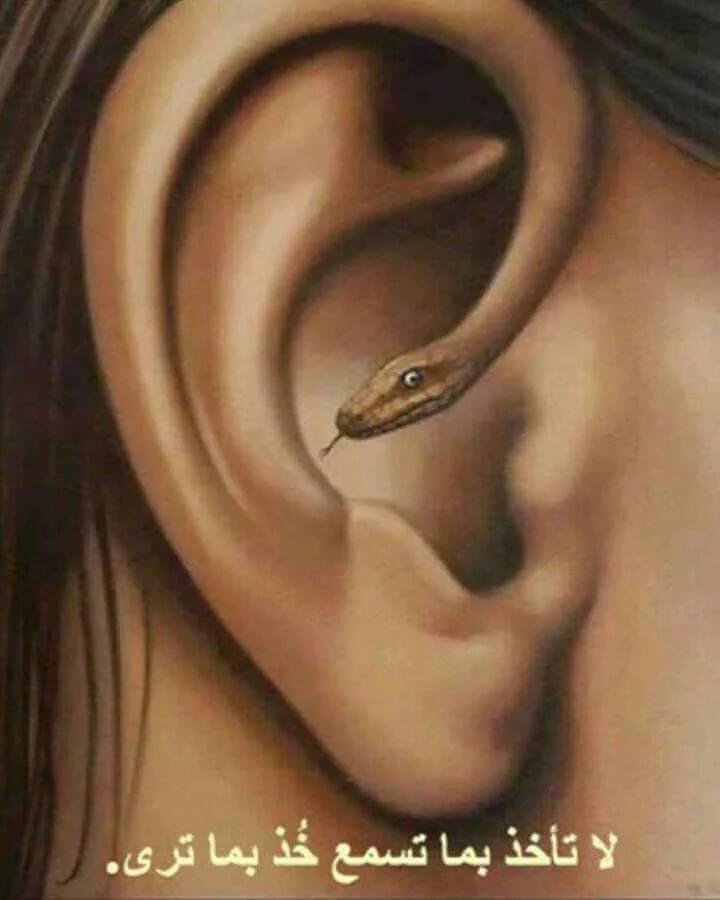 عامل الناس بما رئيت منهم 
لا تعاملهم بما سمعت