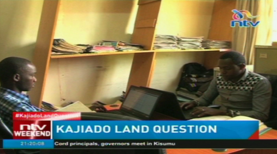 ntvkenya's tweet photo. #KajiadoLandQuestion Cleaning and digitisation of the county land registry is ongoing https://t.co/I7f2yfKfpY