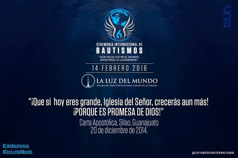 ABICHU_GTZ's tweet photo. #SoyLuzdelMundo #SoyLuzdelMundo
#LdmBautismos

LA VOZ DE DIOS SE ESTA CUMPLIENDO https://t.co/WQzhzh7PR3