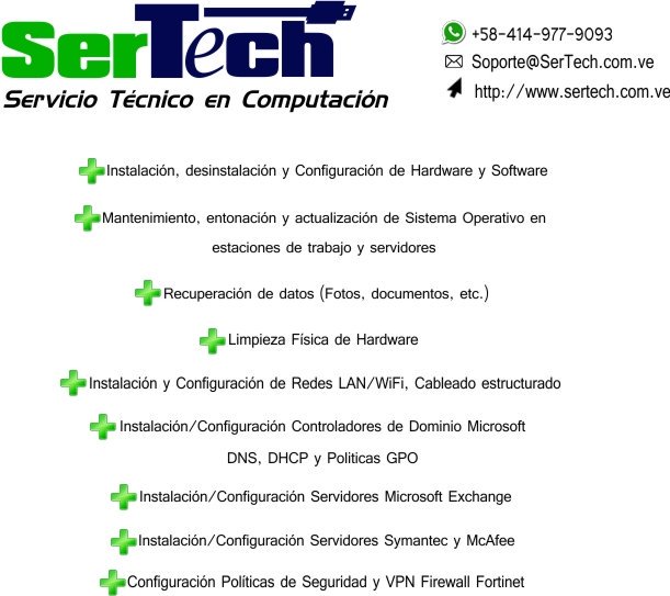 SerTechV's tweet image. #FelizSanValentin Servicio Técnico en Computación