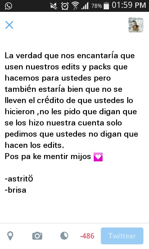 PollasCrew's tweet photo. Ojala lean todo esto porque son cosas que queremos que sepan 😊
-Astritö
-brisa https://t.co/qtBSttyyOJ