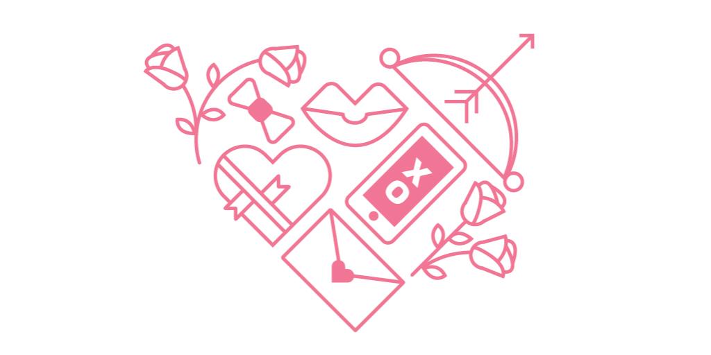 Uber's tweet image. Roses are red. Violets are blue. We've made a Snapchat valentine just for you. 

Username: uber