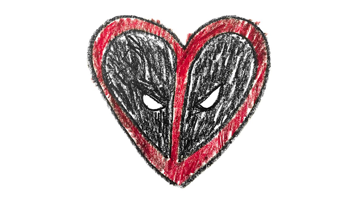 The good kind of VD + DP. #ValentinesDay #Deadpool