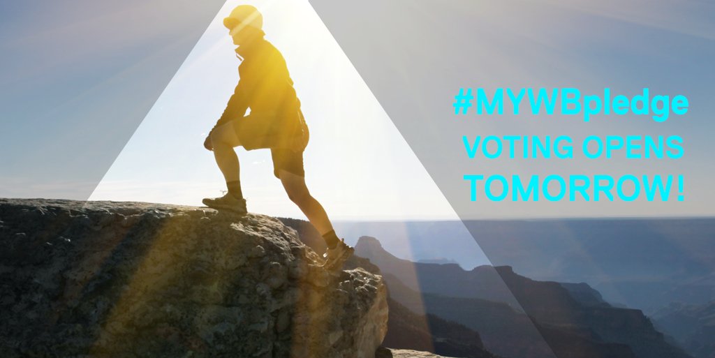 We start to unveil the 15 #MYWBpledge finalists TOMORROW! Who will get your vote for the grand prize?