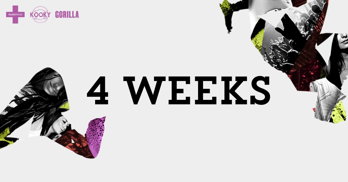4 weeks to go!!! Grab your tickets from skiddle - skdl.it/1O2qFFd