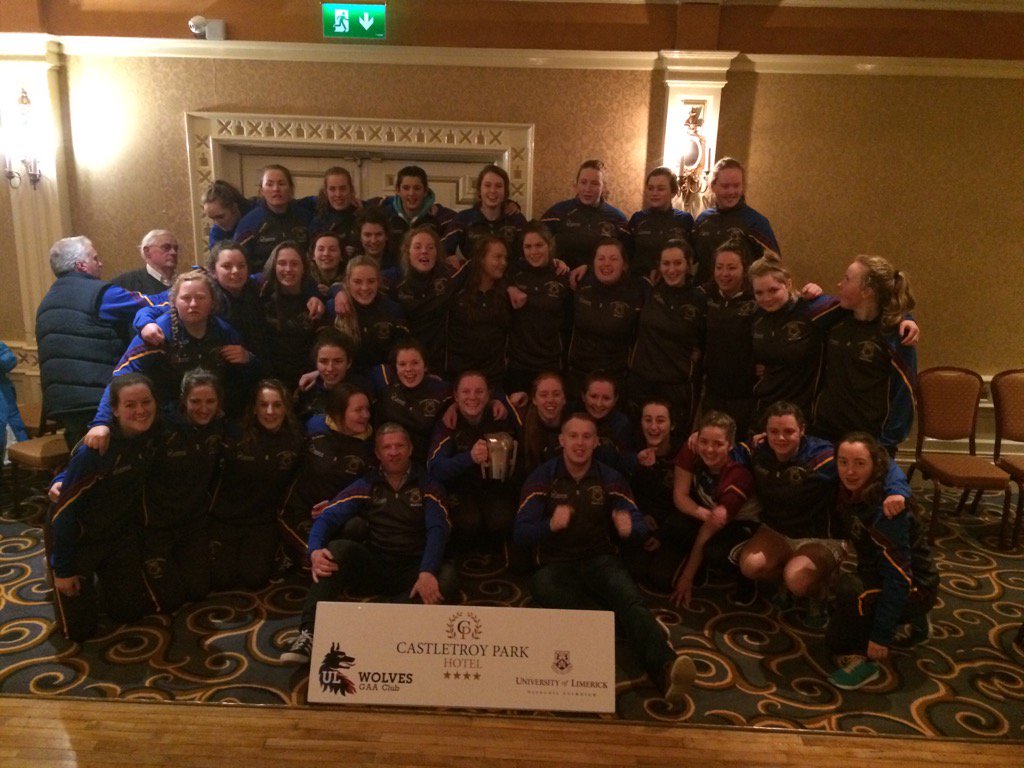Ashbourne Champions 2016 thanks <a href="/CastletroyPark/">Castletroy Park</a> and all UL GAA Supporters , 16th player today!!