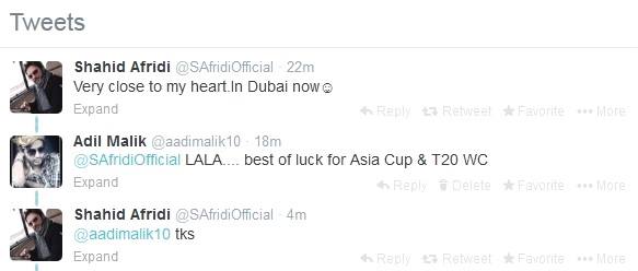aadimalik10's tweet photo. On this day 2 years back 
#Happiness is @SAfridiOfficial reply. Best time 2 #refresh d memory
 
#Happy14FebAfridiDay https://t.co/dnxJn2pL1U