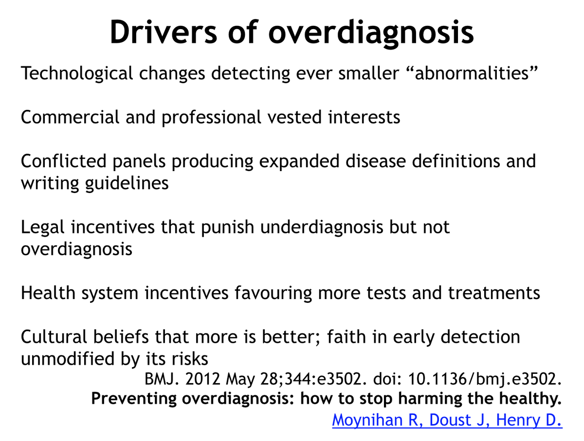 AmadeoWals's tweet image. DRIVERS OF OVERDIAGNOSIS