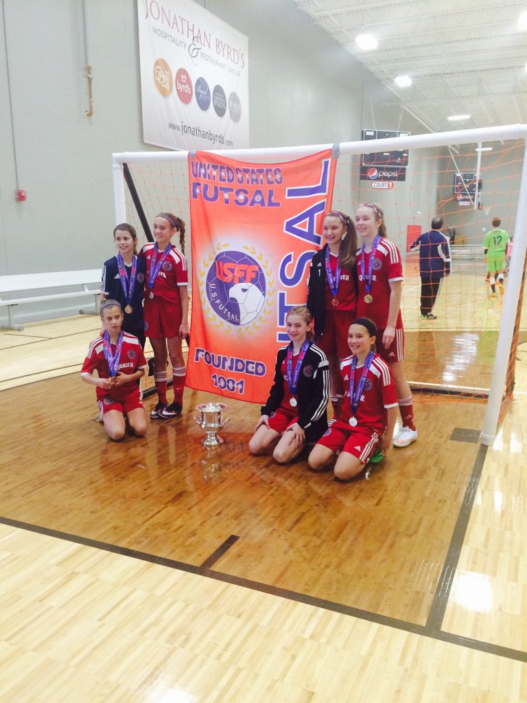 USFutsalMidwest's tweet photo. Our first champions are the U12G Indy Fire team!!! #MidwestFutsalChamp https://t.co/qM7hg4BUew