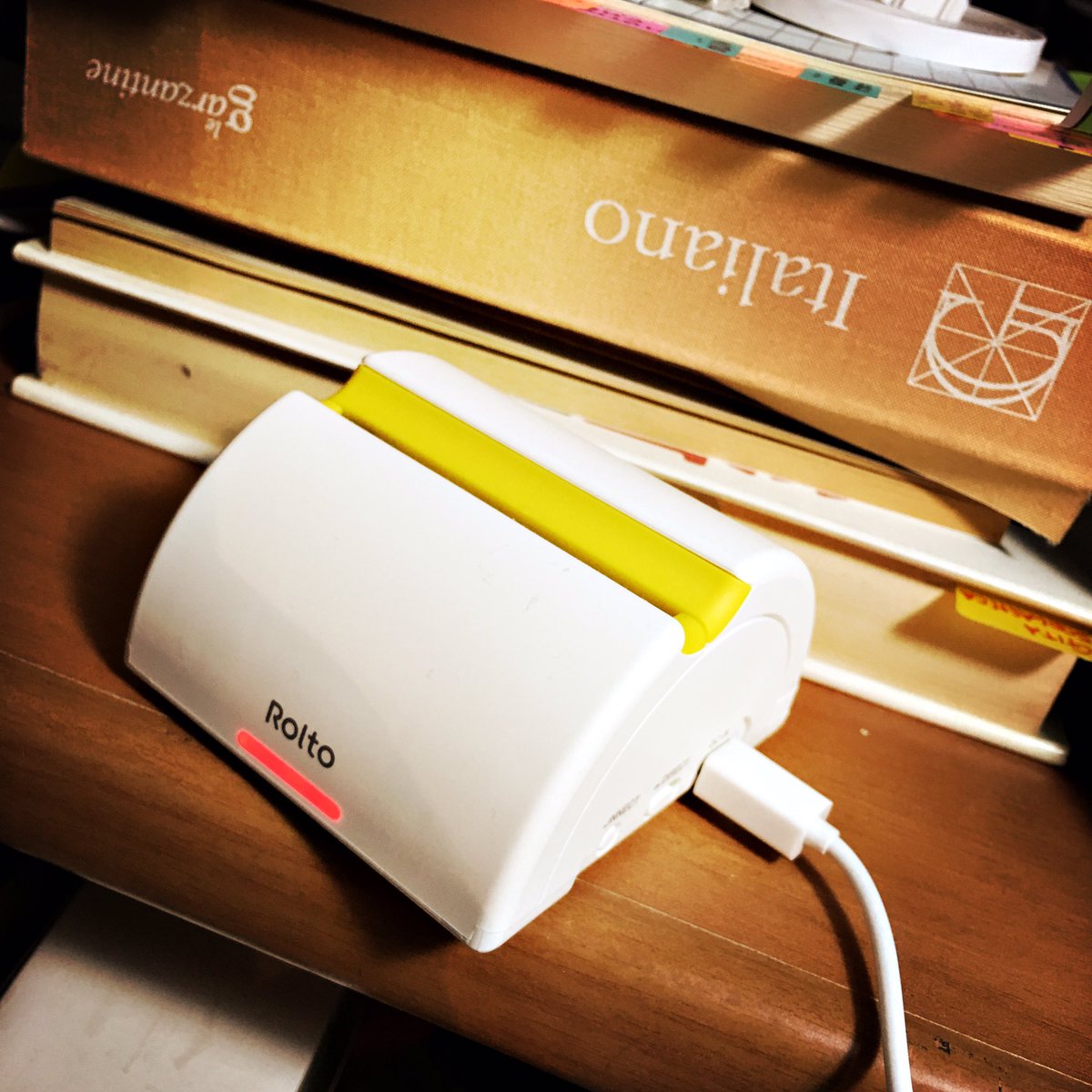 biagio's tweet photo. my little #rolto printer… https://t.co/C7Oa7S0VI1