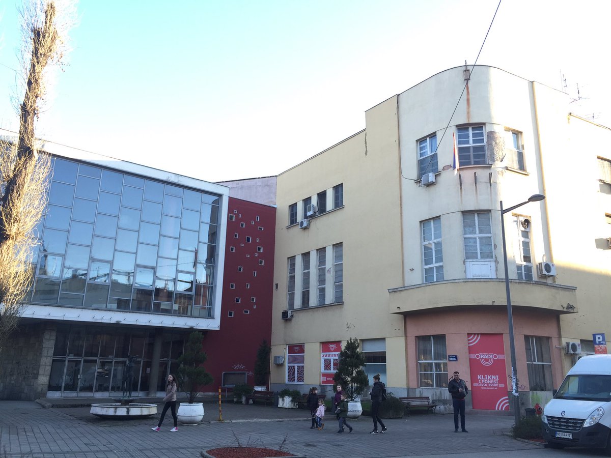 OradioRtv's tweet photo. We are tweeting from the home of @OradioRtv on oradio.rs in #novisad greetings to #radiobattleLT and #radiobattleSM https://t.co/XYUbxNKWr3