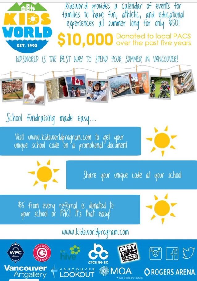 Have U registered for <a href="/Our_KIDSWORLD/">Kidsworld</a> fun events all summer? Sign up early for great "BONUS" events <a href="/HarbourCruises_/">Harbour Cruises</a>