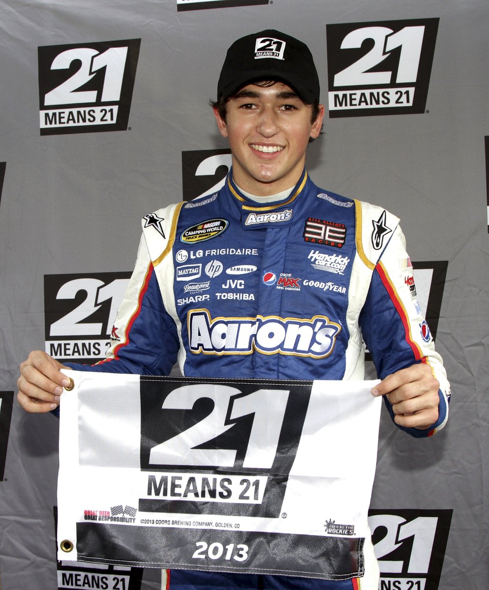 NASCAR's tweet photo. Rookie on the rise.

#NASCARnext https://t.co/G3D5AOx0GX