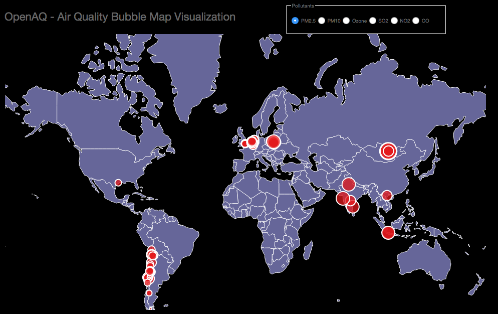 OpenAQ's tweet photo. Check out Walton Lee's COOL OpenAQ map from #IDhack2016! https://t.co/Et17HWRWdd cc: @TuftsUniversity @samhirvasdev https://t.co/bq3d5U1eUF